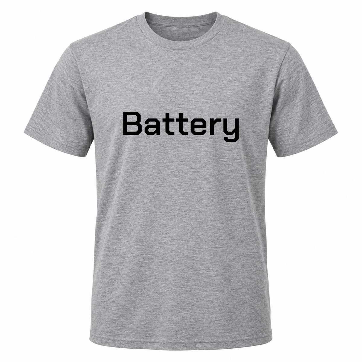 Battery T-Shirt in gray