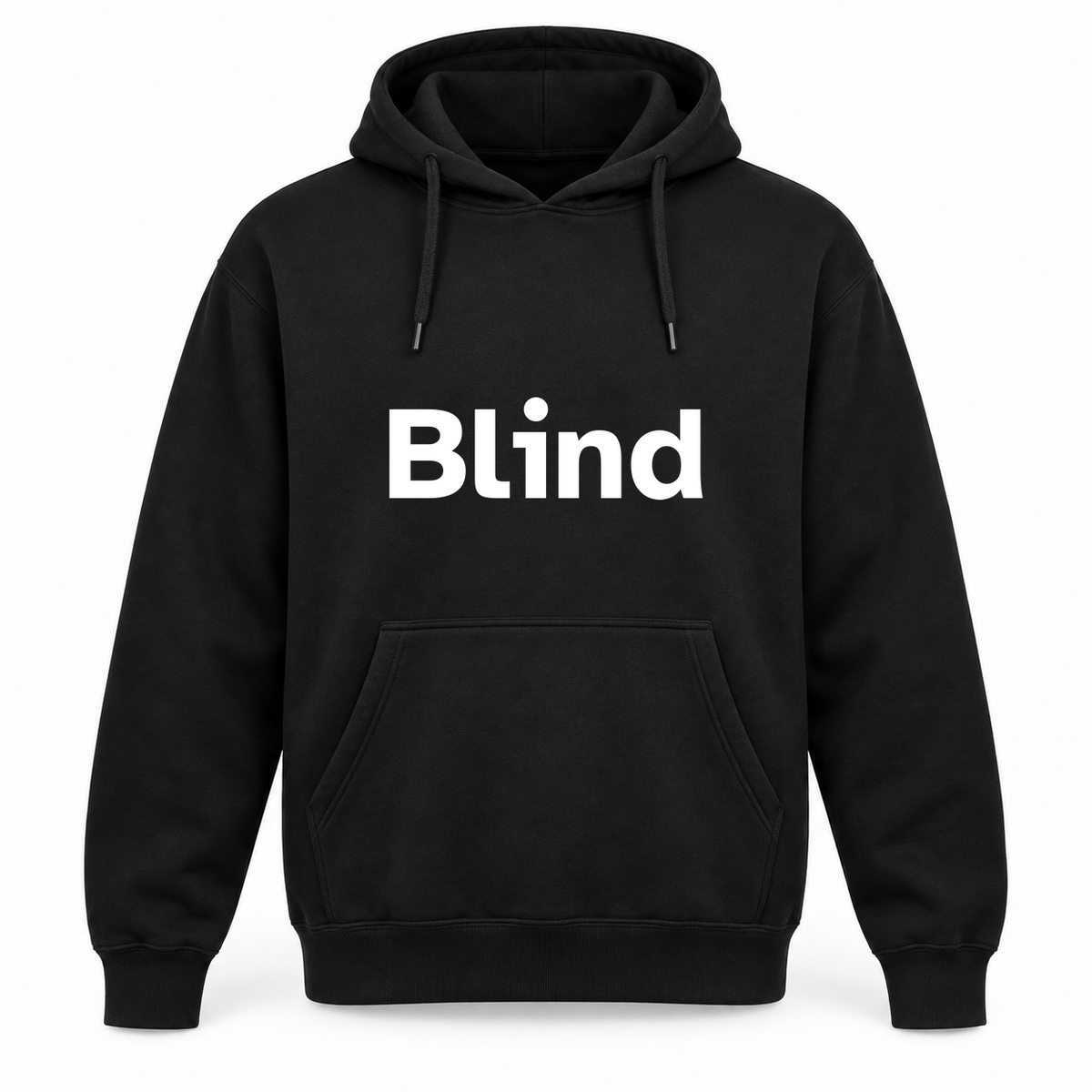 Blind Hoodie in black