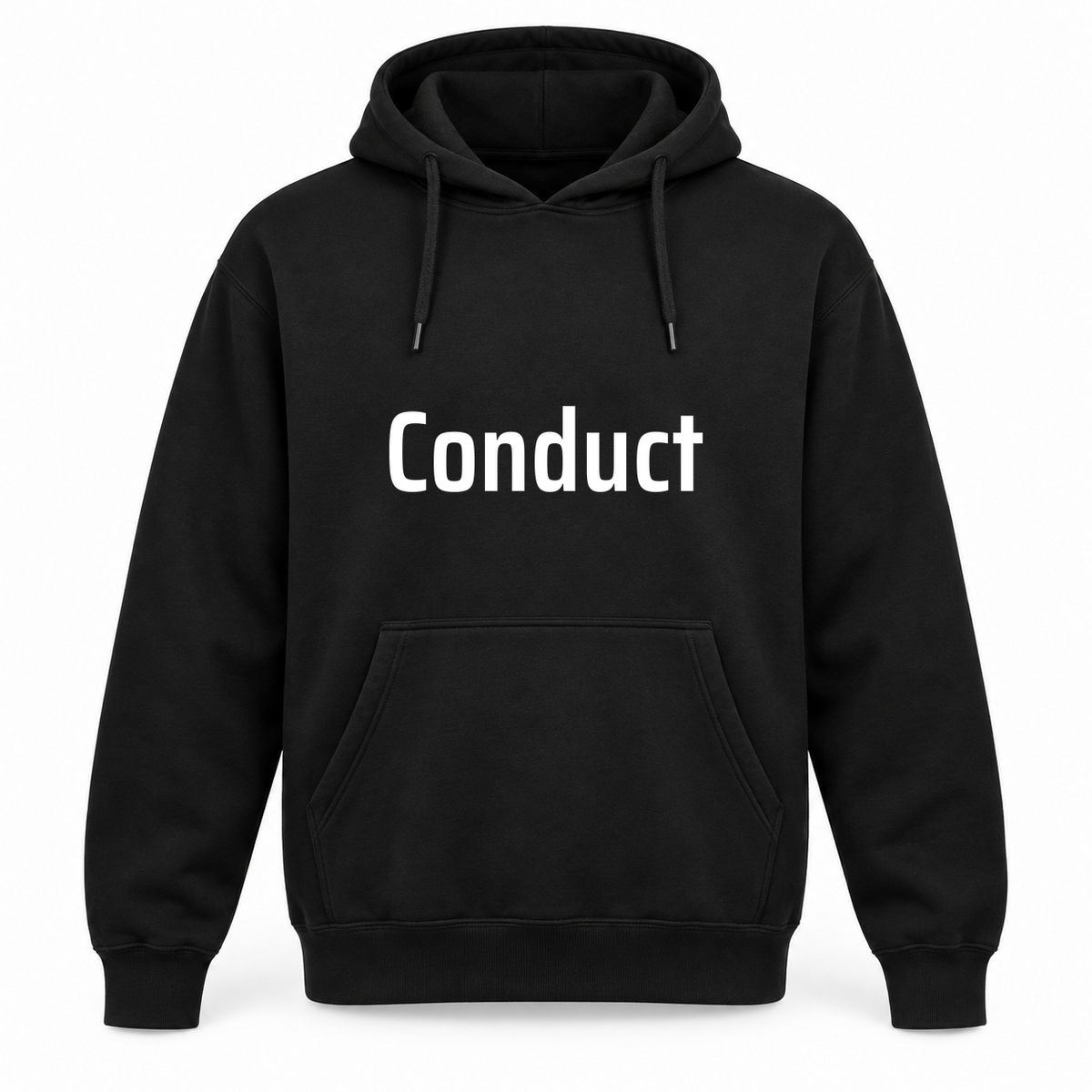 Conduct Hoodie in black