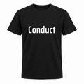 Conduct T-Shirt in black
