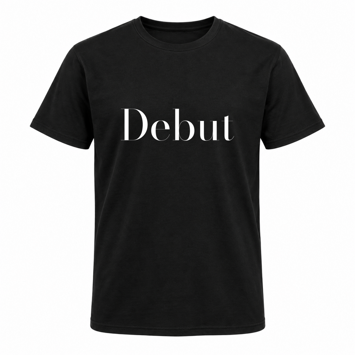 Debut T-Shirt in black