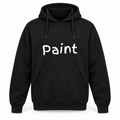 Paint Hoodie in black