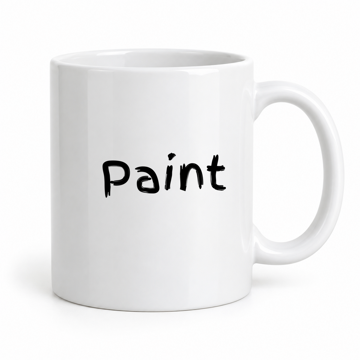 Paint Mug in white