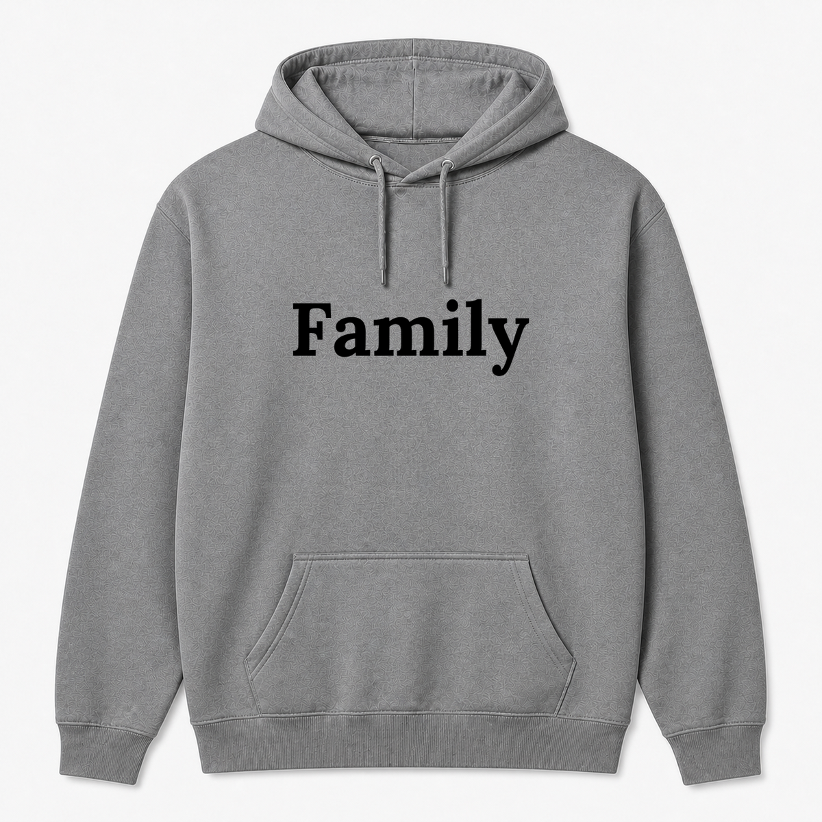 Family Hoodie in gray