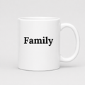Family Mug in white