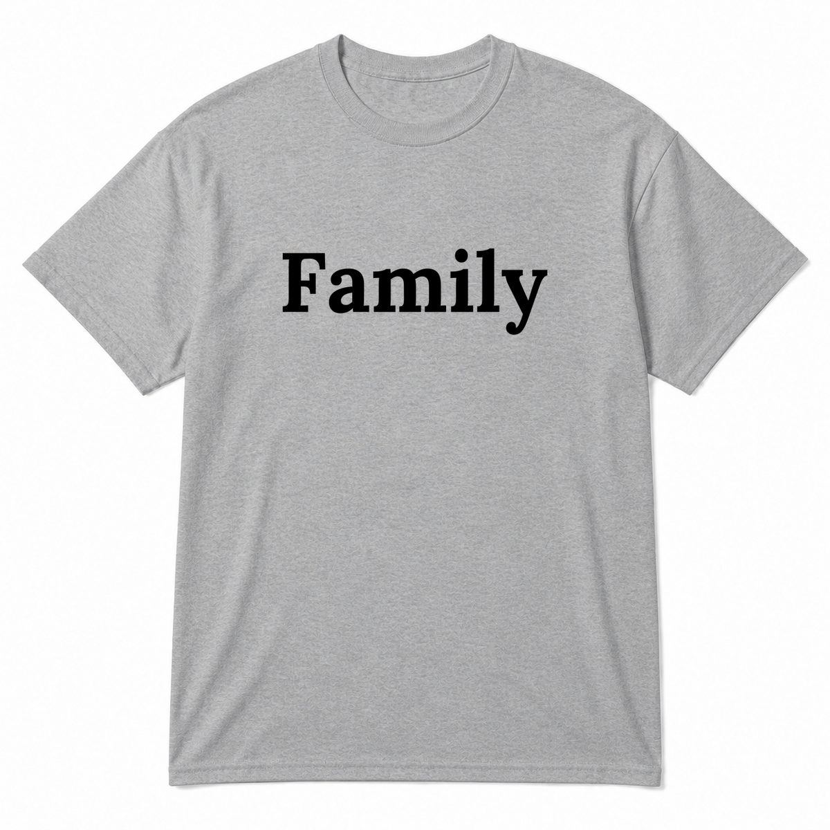 Family T-Shirt in gray