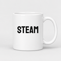 Steam Mug in white