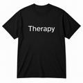 Therapy T-Shirt in black
