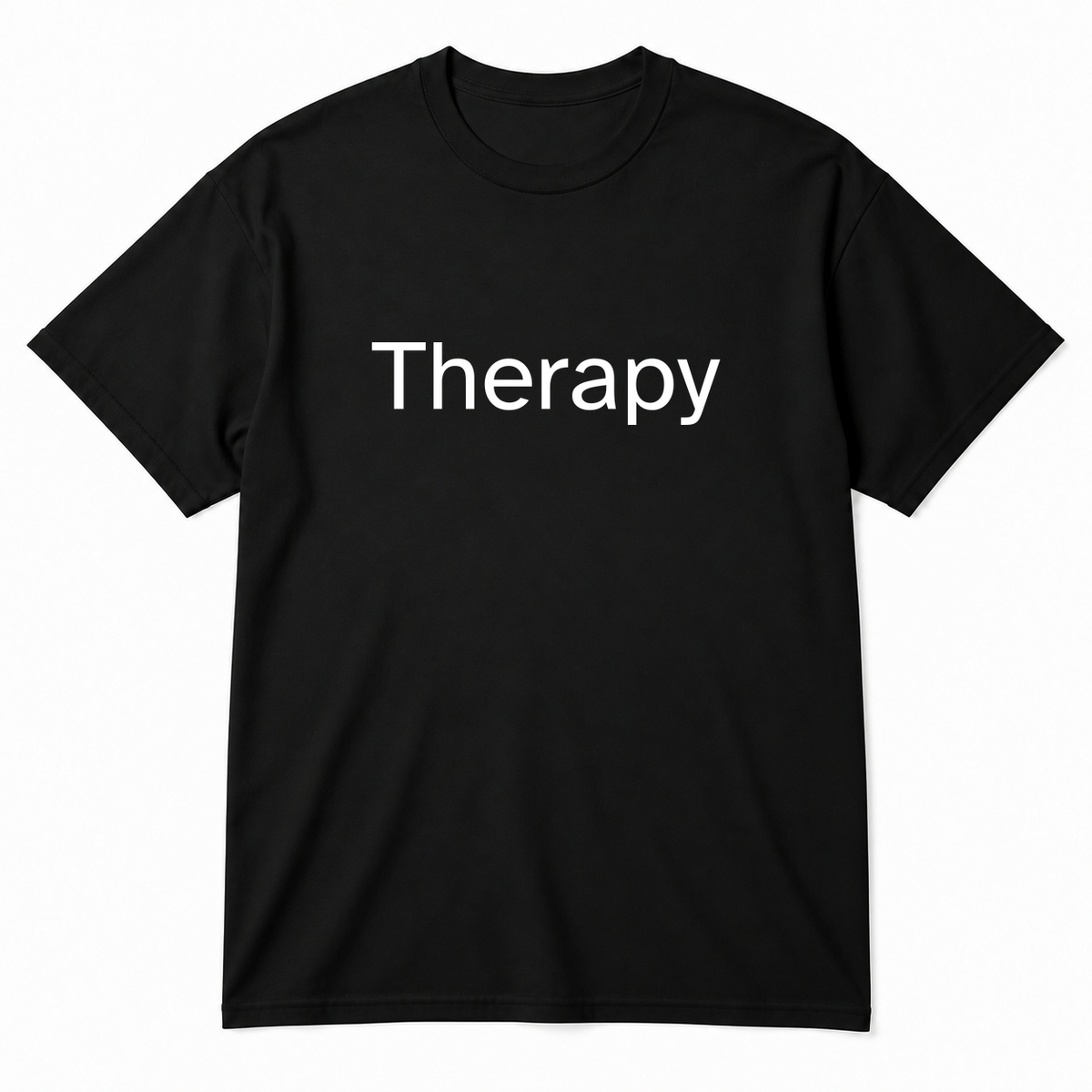 Therapy T-Shirt in black