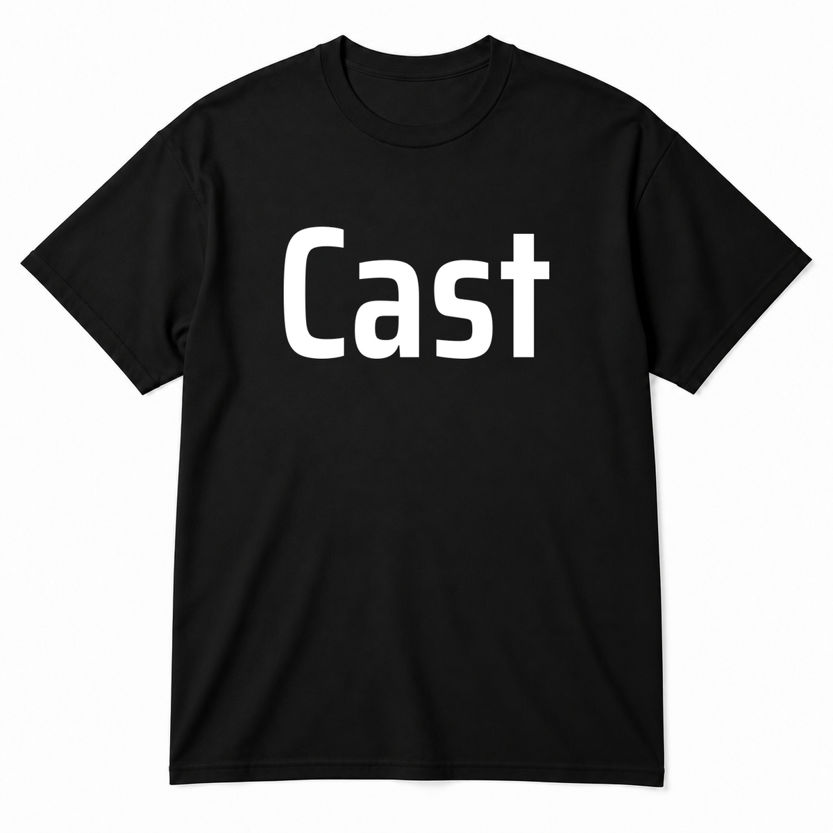 Cast T-Shirt in black