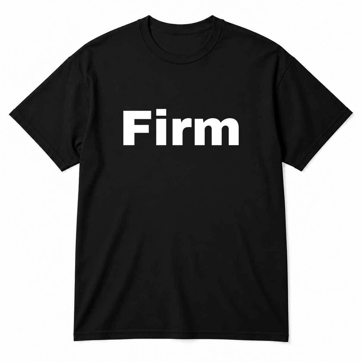 Firm T-Shirt in black