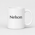 Nelson Mug in white