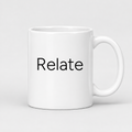 Relate Mug in white