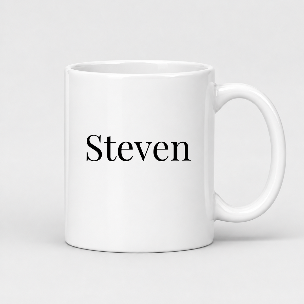 Steven Mug in white