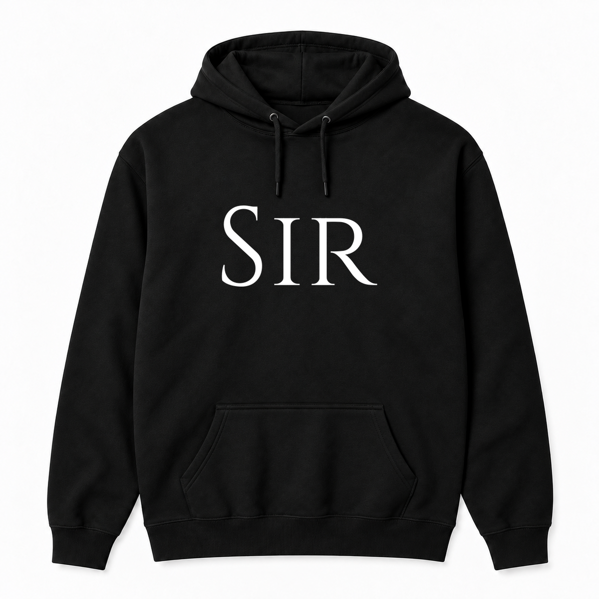 Sir Hoodie in black
