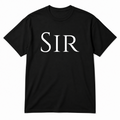 Sir T-Shirt in black