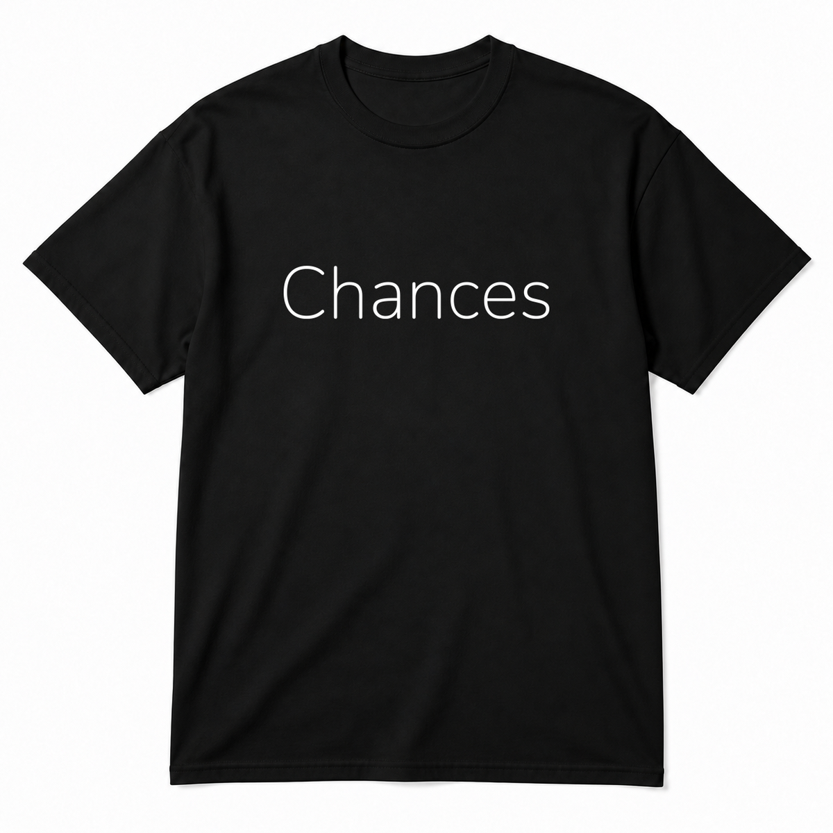 Chances T-Shirt in black