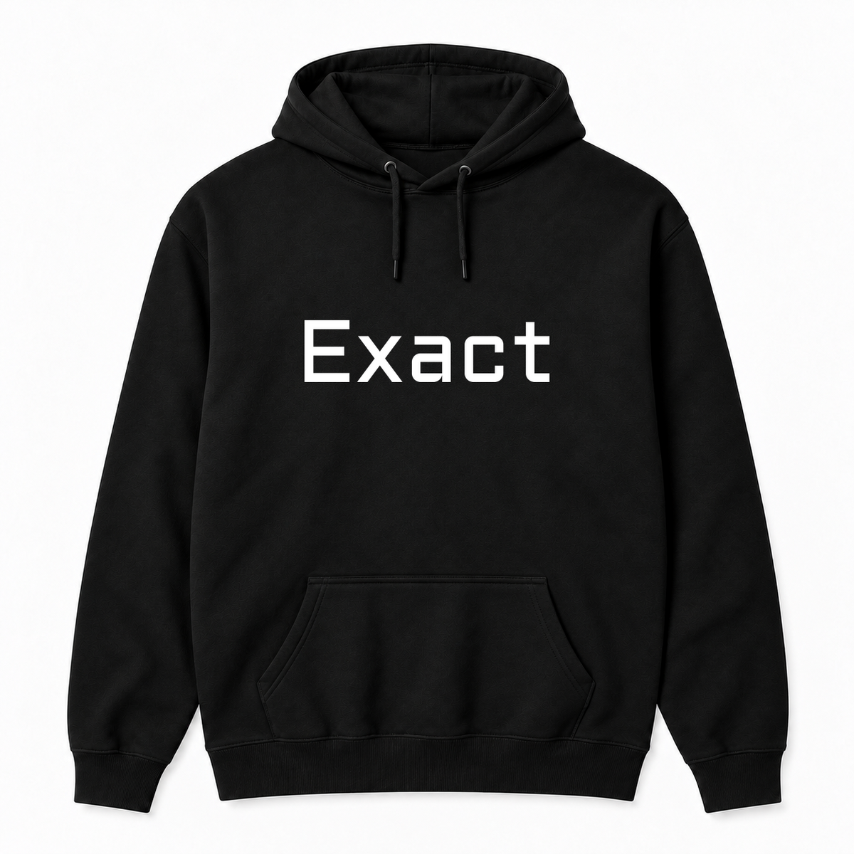 Exact Hoodie in black