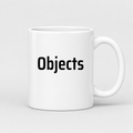 Objects Mug in white