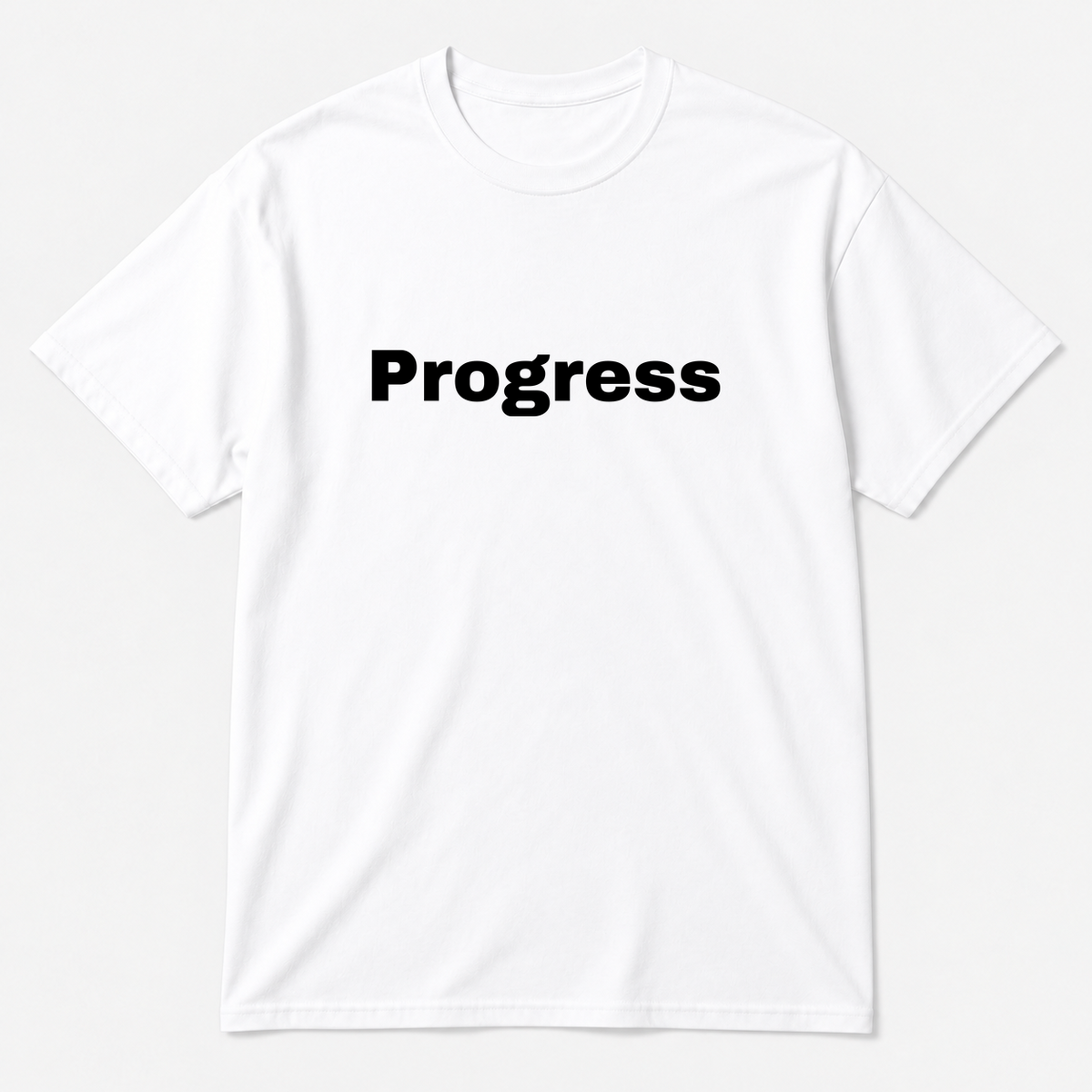 Progress T-Shirt in white