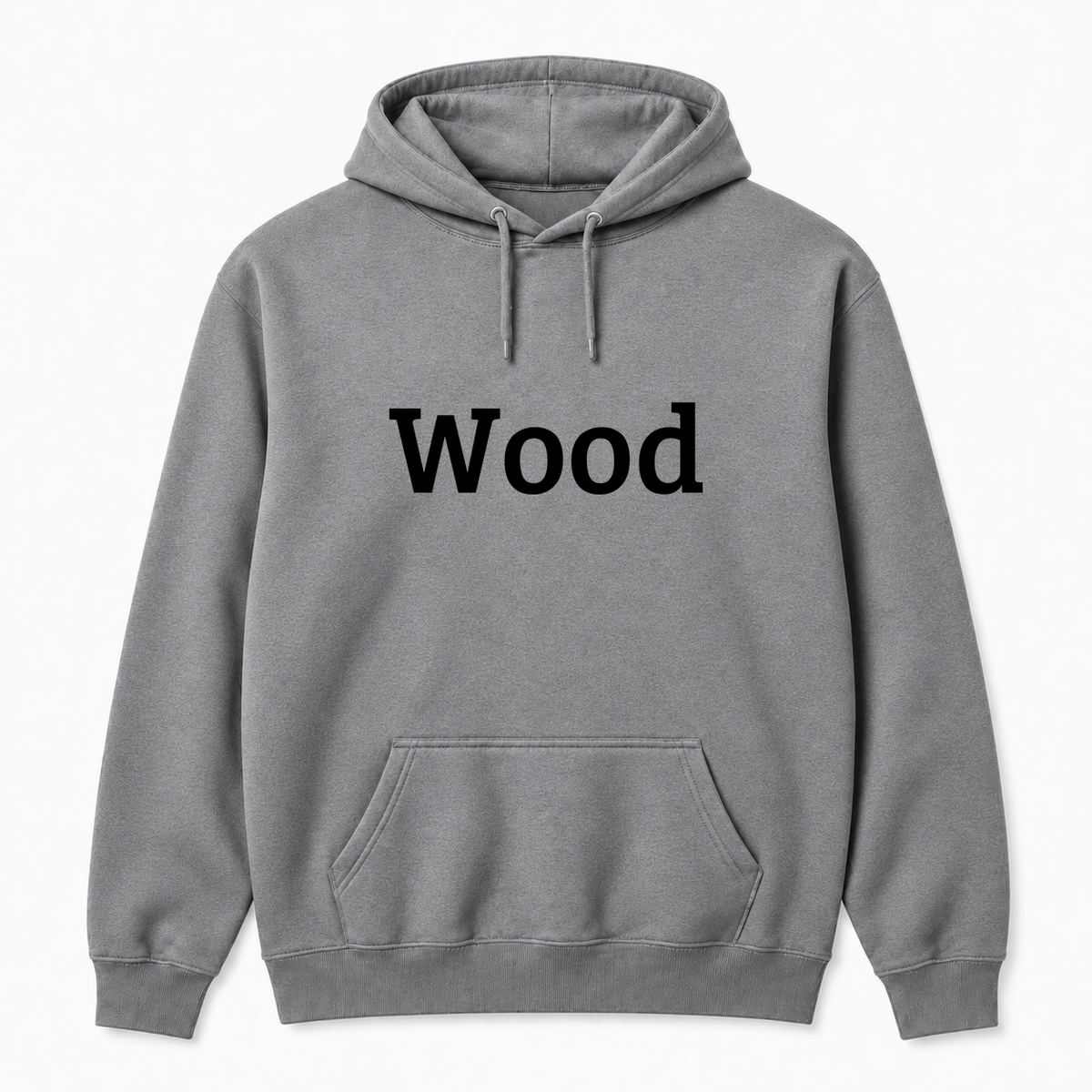 Wood Hoodie in gray