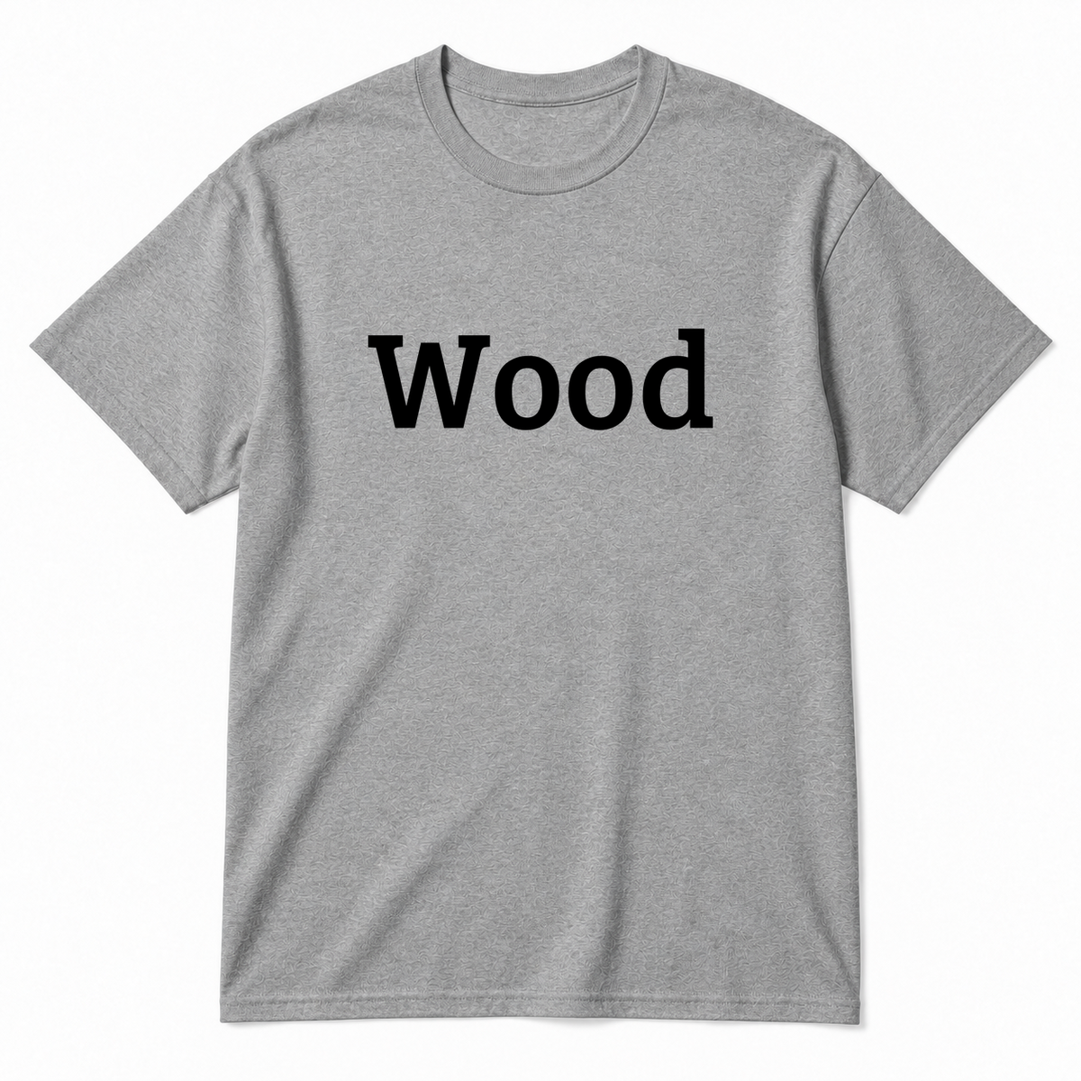 Wood T-Shirt in gray