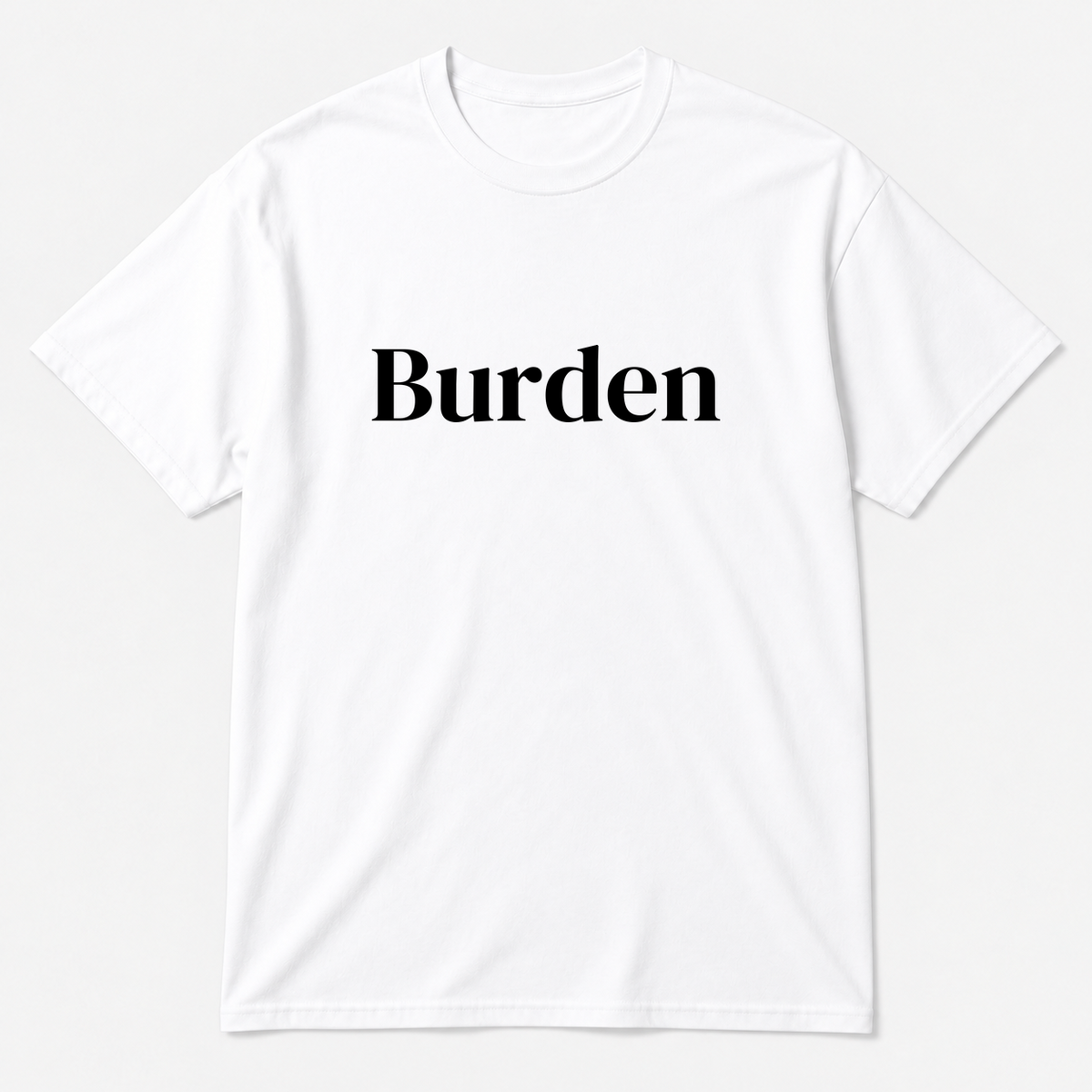 Burden T-Shirt in white