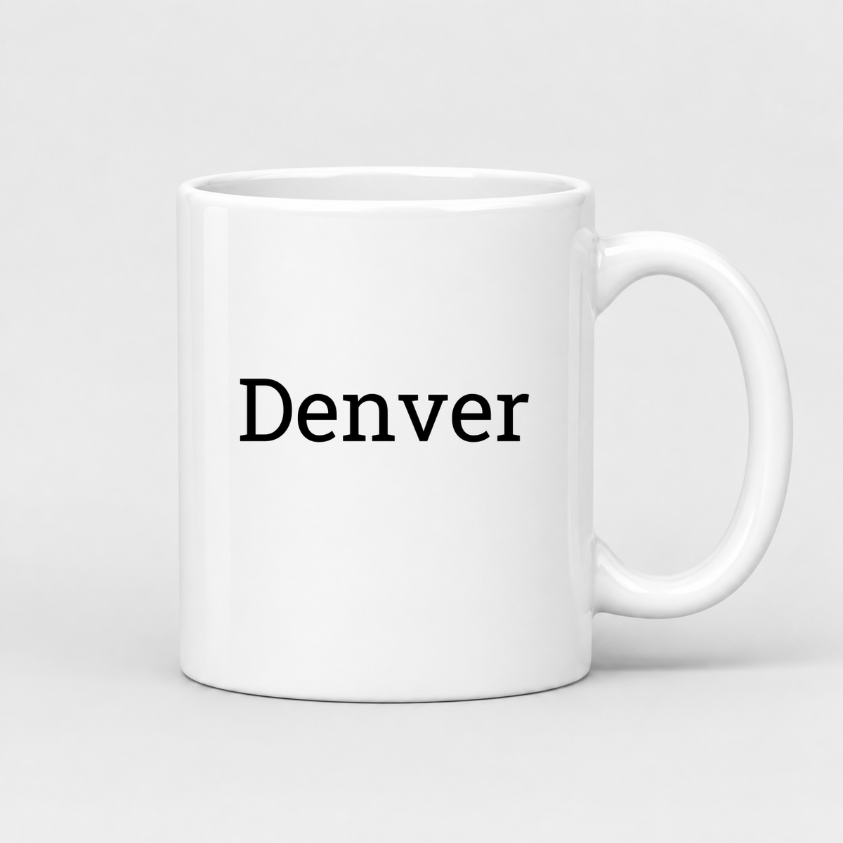 Denver Mug in white