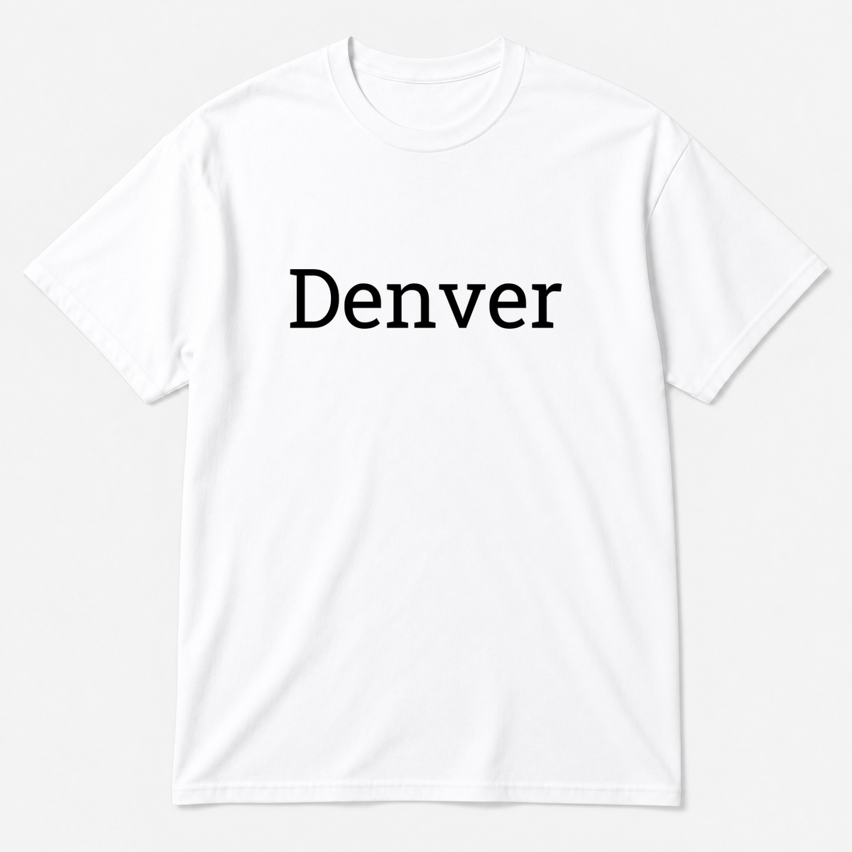 Denver T-Shirt in white