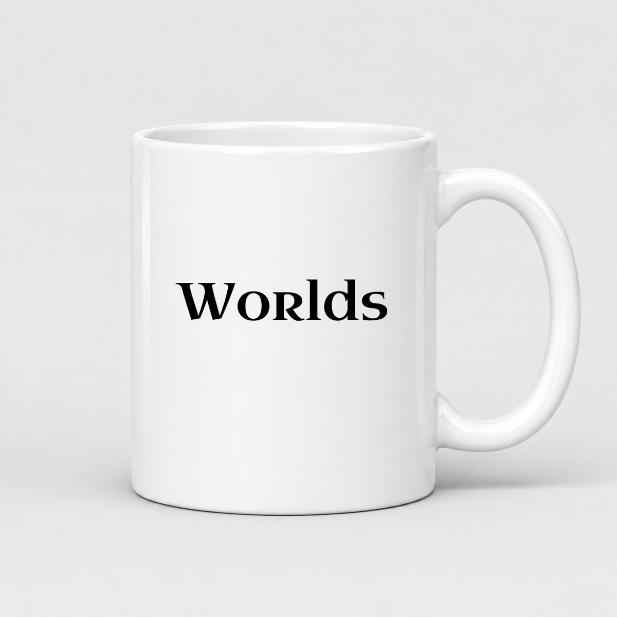Worlds Mug in white