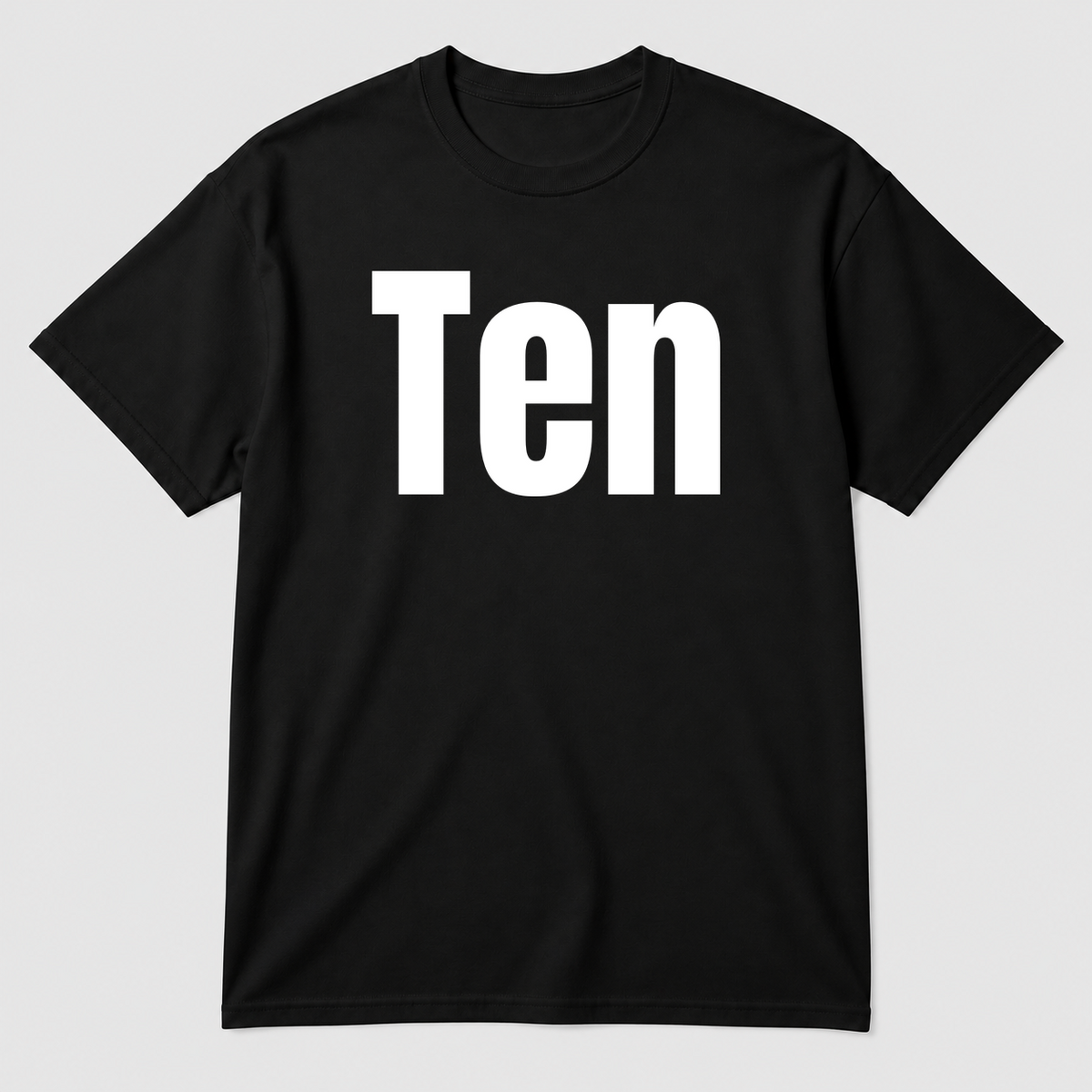 Ten T-Shirt in black