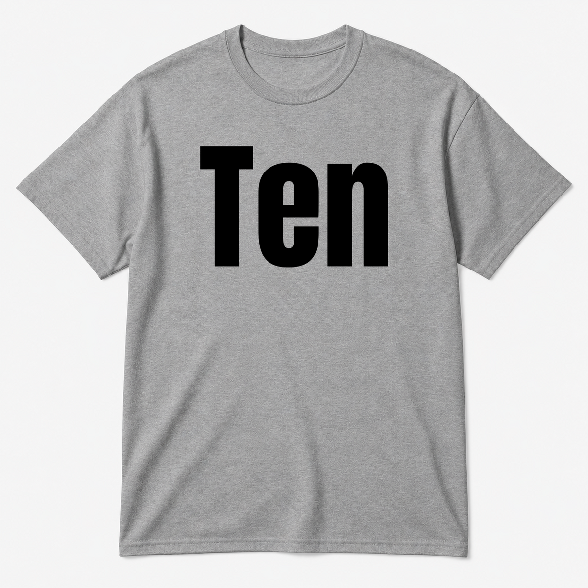 Ten T-Shirt in gray
