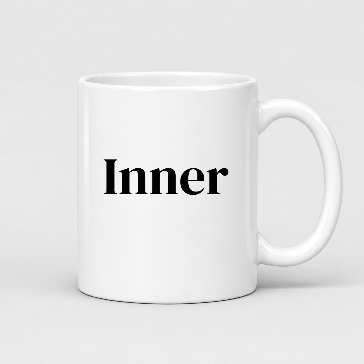 Inner Mug in white