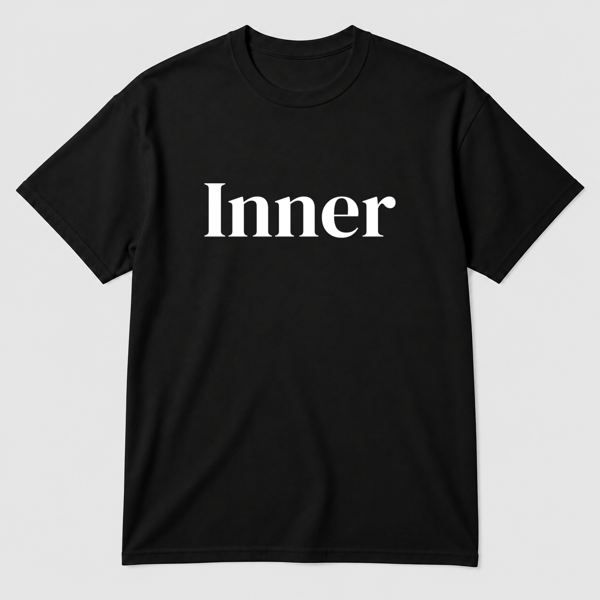 Inner T-Shirt in black