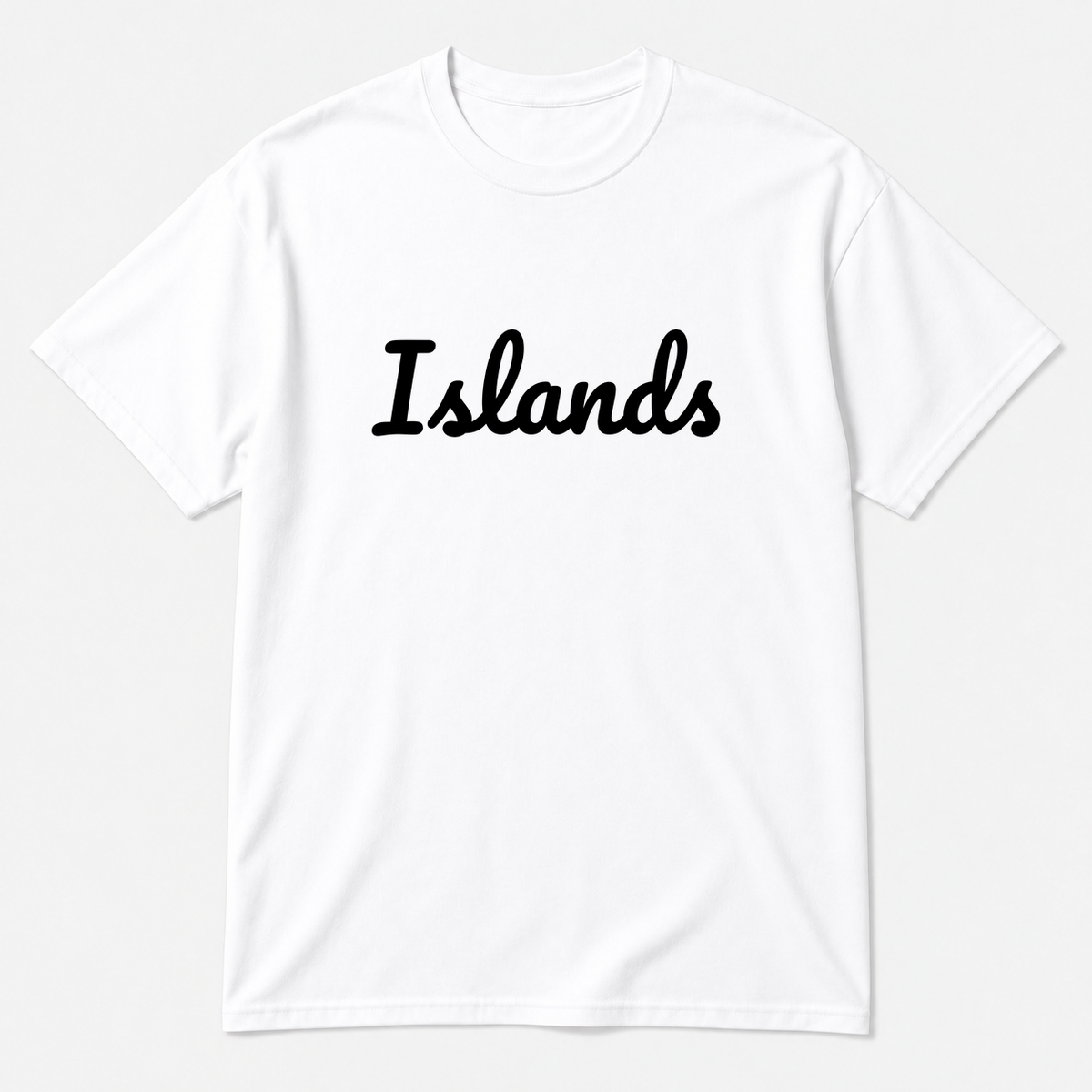 Islands T-Shirt in white