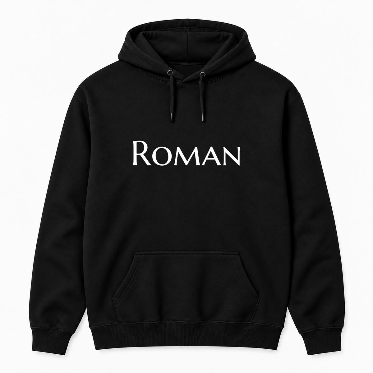 Roman Hoodie in black