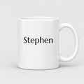Stephen Mug in white