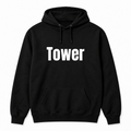 Tower Hoodie in black