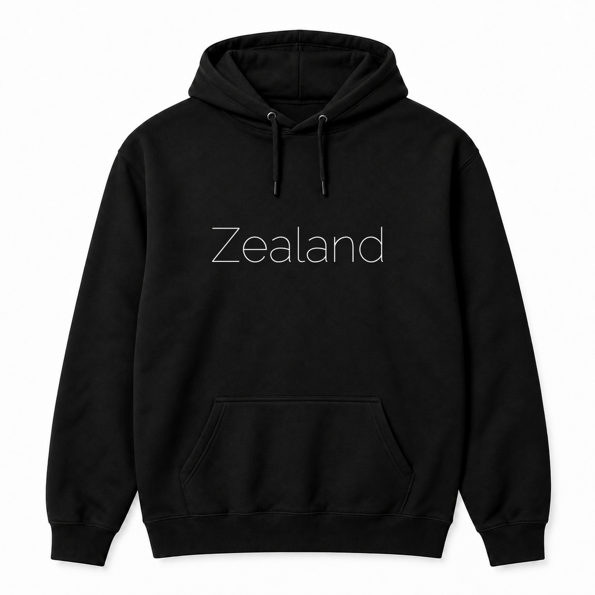 Zealand Hoodie in black