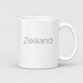 Zealand Mug in white