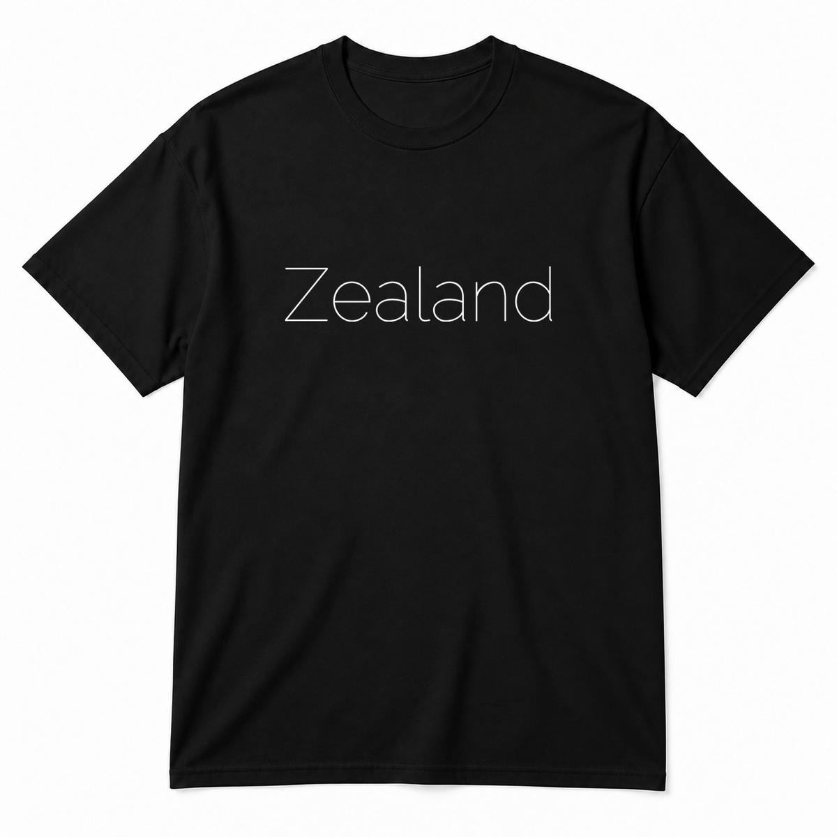 Zealand T-Shirt in black