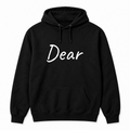 Dear Hoodie in black