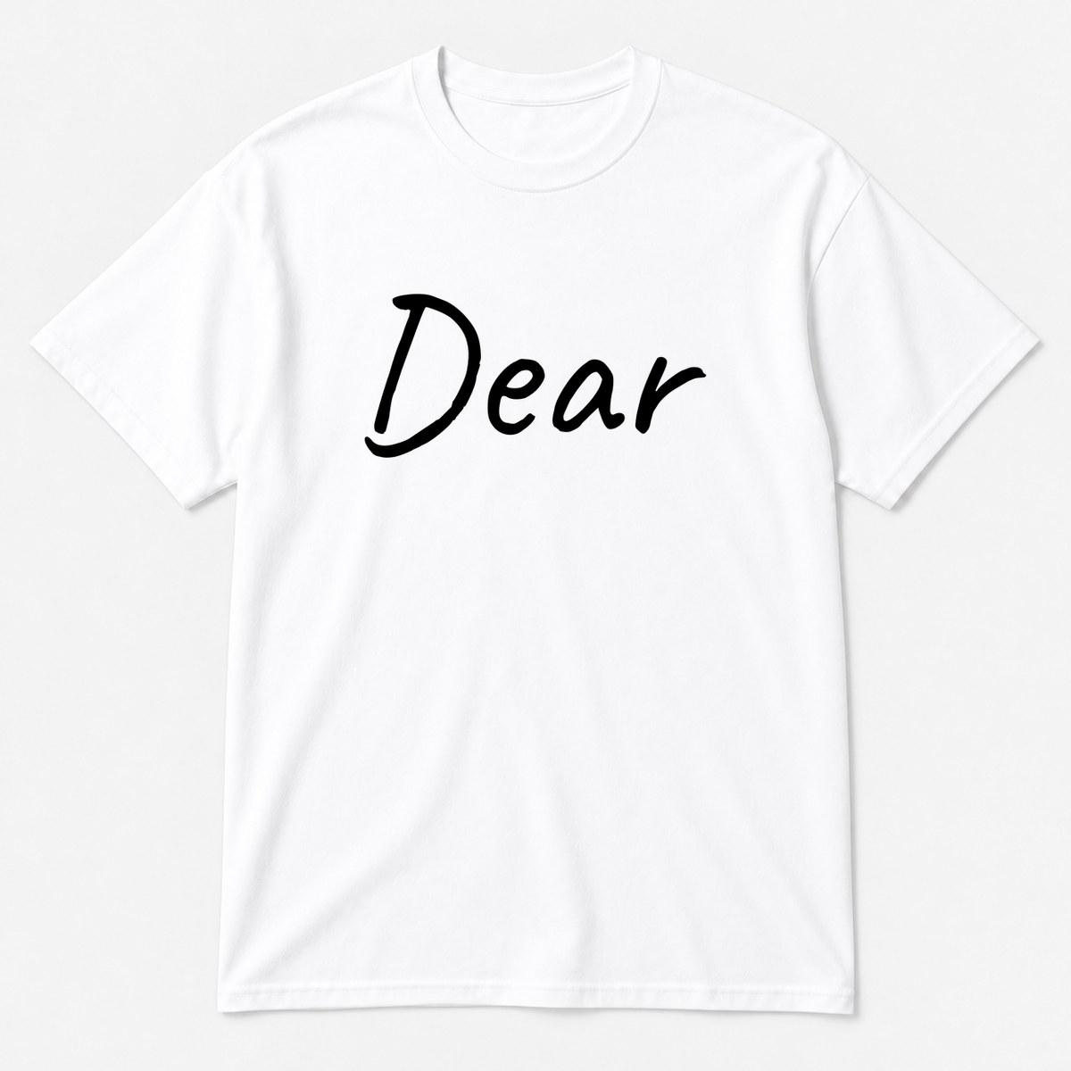 Dear T-Shirt in white