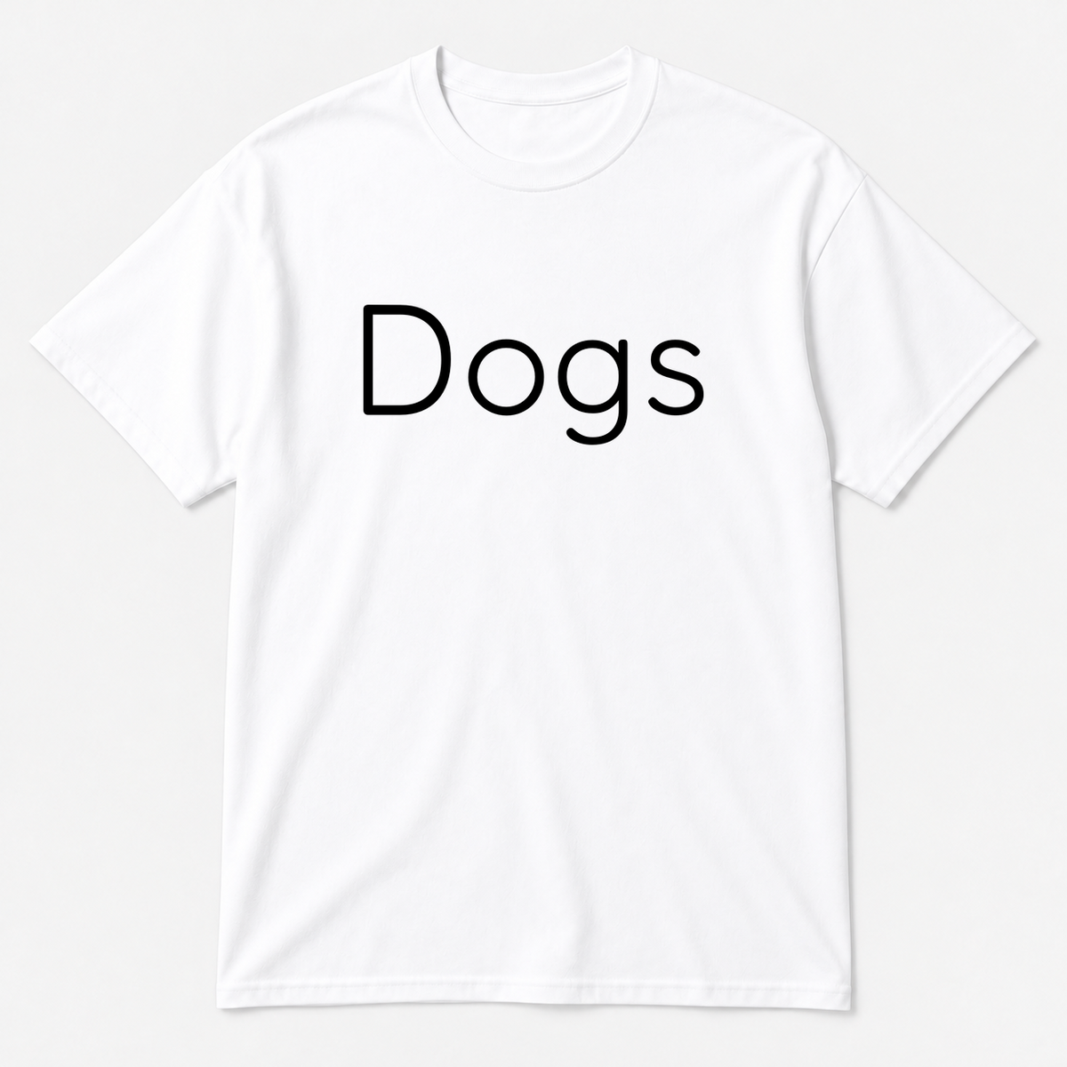 Dogs T-Shirt in white