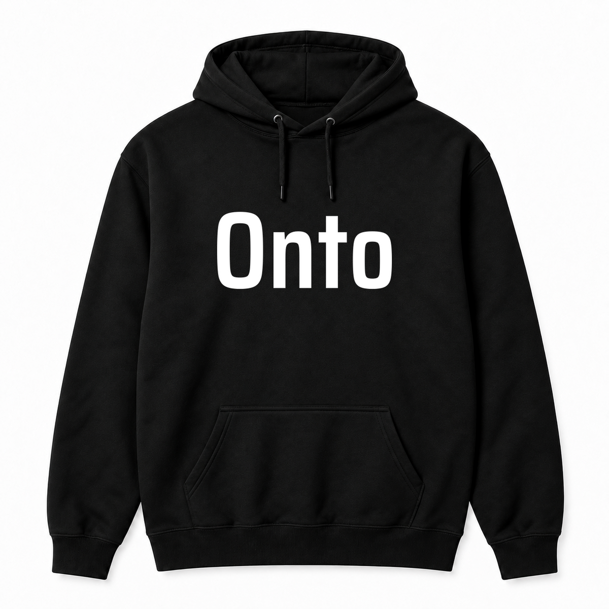 Onto Hoodie in black