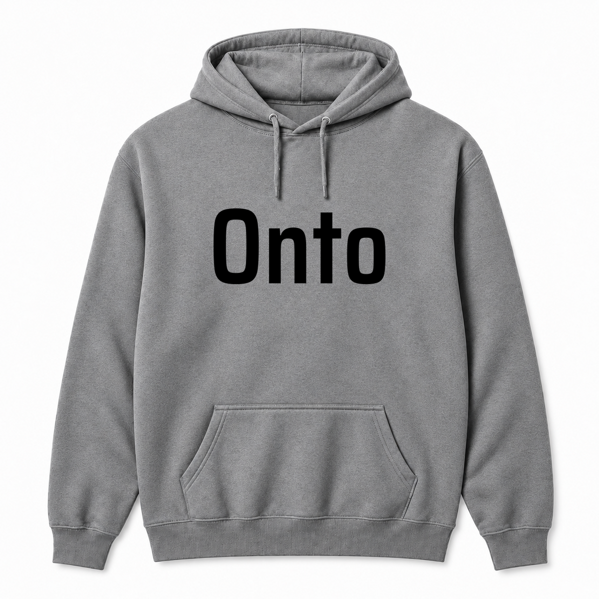 Onto Hoodie in gray