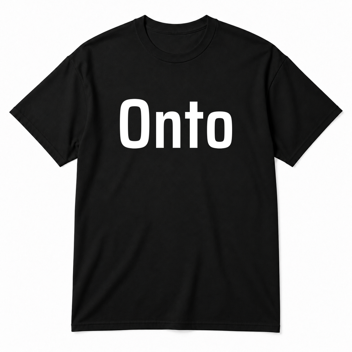 Onto T-Shirt in black