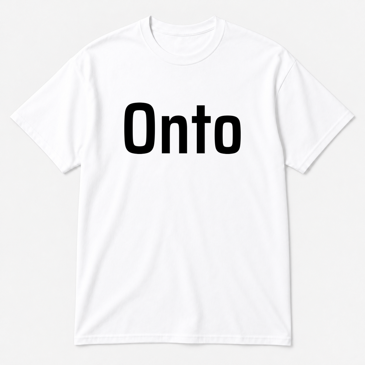 Onto T-Shirt in white