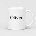 Oliver Mug in white