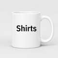 Shirts Mug in white